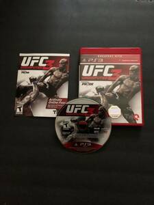 UFC Undisputed 3 greatest hits (Sony PlayStation 3, 2012) CIB GUC 海外 即決