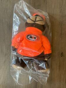 1997 Alpha Kids A&W Root Beer Bear Orange Shirt Plush LOGO UPSIDE DOWN 海外 即決