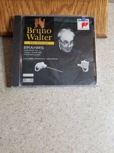 Brahms: Symphony No. 4, Tragic Overture - Bruno Walter (CD, Sealed) 海外 即決