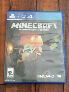 Minecraft PlayStation 4 Edition (Sony PlayStation 4 - PS4, 2014) - Case & Game 海外 即決