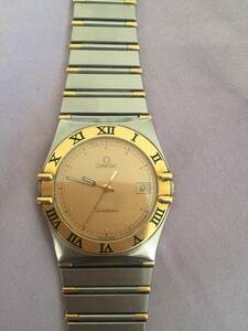 omega constellation 18k for men 海外 即決