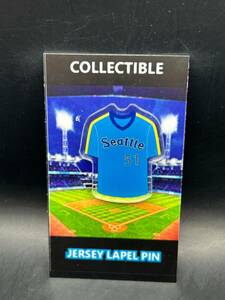Seattle Mariners Randy Johnson jersey lapel pin-Classic BIG UNIT Collectable 海外 即決
