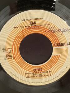 OLIVER 7" 45 RPM "Jean" & "The Arrangement" G+ Condition 海外 即決
