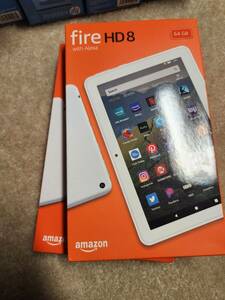 White Amazon Fire HD 8 8" Tablet 64GB 64 10th Generation Release 2020 B0839N79CS 海外 即決