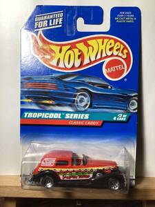 1998 Hot Wheels: Tropicool Series 3/4 - #695 Classic Caddy - Red Jammin' Tours 海外 即決