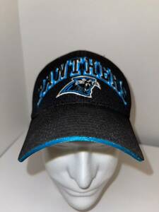 NWT NFL Reebok Carolina Panthers Black Hat G12 海外 即決