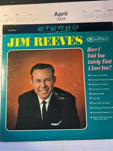 JIM REEVES HAVE I TOLD YOU LATELY THAT I Love / YOU (VG) CAS-842 LP バイナル RECORD 海外 即決