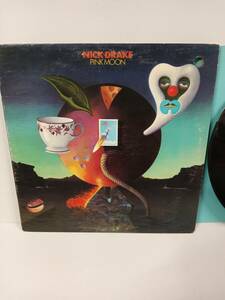 NICK DRAKE Pink Moon RARE 1972 Island Records SMAS-9318 1st US バイナル LP 海外 即決