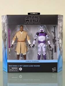 Star Wars Black Series MACE WINDU & 187TH LEGION CLONE TROOPER Hasbro Exclusive 海外 即決