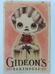 GIDEON'S BAKEHOUSE Feb. 2024 Menu Card Disney Springs "Margaret's Endless Love" 海外 即決