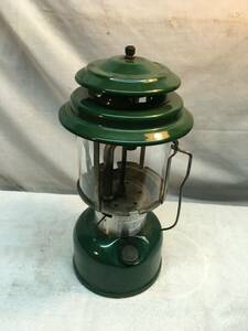 Coleman Double Mantle Lantern 220J195 Wichita Kansas 1976 Camping Equipment 海外 即決