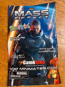 Mass Effect Minimates GameStop Exclusive - SEALED BAG - CARRUS 海外 即決