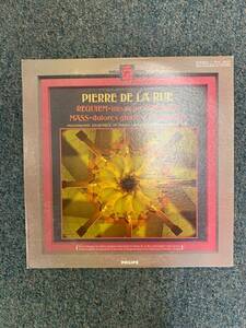 Pierre de la Rue: レクイエム / & Mass 12" Stereo LP, Charles Ravier, PHC 9021 VG #2 海外 即決