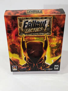 Fallout Tactics: Brotherhood of Steel (PC, 2001) Original Big Box Complete CIB! 海外 即決