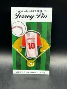 Cincinnati Reds Sparky Anderson jersey lapel pin-Classic throwback Collectable 海外 即決