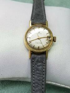 AUTHENTIC Omega LADYMATIC SOLID 18K WRISTWATCH RARE CAL.684 24 JEWELS SWISS MADE 海外 即決