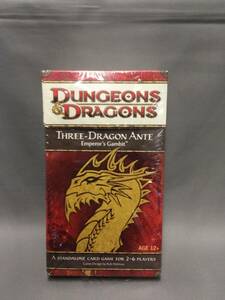 D&D Three-Dragon Ante Emperor's Gambit Card Game Dungeons & Dragons SEALED 海外 即決