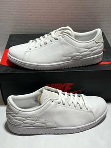 新品 エアジョーダン 1 CENTRE COURT SZ 12.5 DJ2756 100 Triple WHITE 海外 即決