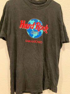 VINTAGE HARD ROCK CAFE AN ANTONIO T SHIRT SIZE XL GOOD CONDITION 海外 即決