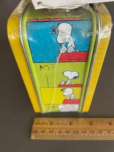 VTG 1980 PEANUTS HALLMARK SCHOOL DAYS LUNCH BOX COMIC NUMBERED SEALED 海外 即決