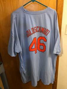 Big & Tall Paul Goldschmidt St. Louis Cardinals MLB T-Shirt Jersey Size 5XLT 海外 即決