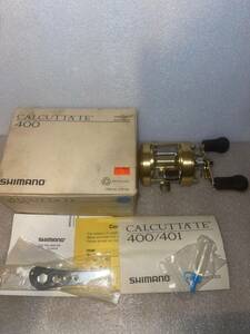 Shimano Calcutta TE400 Baitcast Reel *INTERNATIONAL SHIPPING* 海外 即決