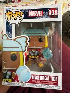 Funko Pop! Vinyl: Marvel - Gingerbread Thor #938 海外 即決