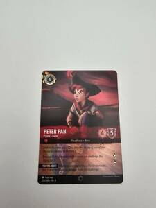 Disney Lorcana Peter Pan Enchanted 215/204 - Pirate’s Bane *Misprint Error* 海外 即決