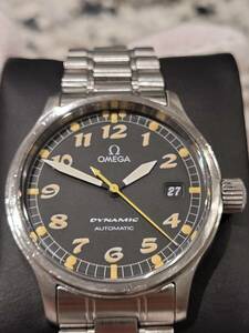 OMEGA dynamic 5200.50 Date black Dial Automatic Men's Watch 海外 即決