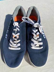 Ellesse メンズ Suede Navy ブルー Sneakers Shoes メンズ Size 10 海外 即決