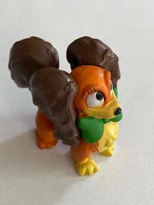 Disney Fifi The Peke Minnie Mouse Brown Puppy Dog Pet Toy Mini Figure 海外 即決