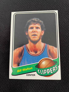 BILL WALTON 1979-80 TOPPS LOS ANGELES CLIPPERS LEGEND BASKETBALL CARD 海外 即決