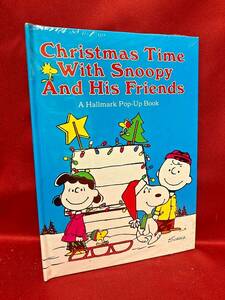 BRAND NEW UNOPENED CHRISTMAS TIME WITH SNOOPY AND HIS FRIENDS - HALLMARK POP-UP 海外 即決