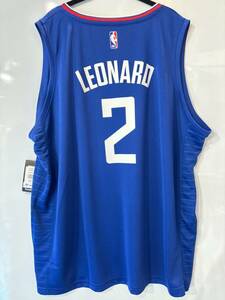 Kawhi Leonard Clippers Fanatics Fastbreak NBA Authentic Basketball Jersey sz 3XL 海外 即決