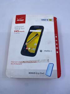 Verizon Prepaid - Motorola Moto E 4G with 8GB Memory No-Contract Cell Phone 海外 即決