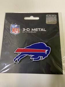 Buffalo Bills NFL 3-D Metal Auto Emblem 海外 即決