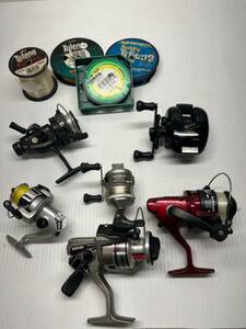 Fishing Reels Misc Lot 6 Reels Daiwa BW1305X, Zebco UL3, Quantum, Fishin-Pal, 海外 即決