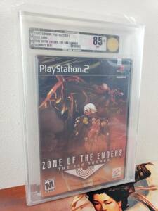 VGA 85+ Zone of the Enders: The 2nd Runner (PlayStation 2) ps2 Graded Sealed 海外 即決