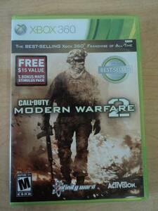 Call of Duty: Modern Warfare 2 Xbox 360 Game with Manual 海外 即決