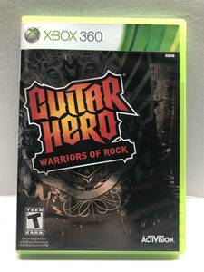 Guitar Hero: Warriors of Rock (Xbox 360, 2010) Complete Tested Working Free Ship 海外 即決