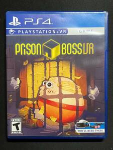 Prison Boss VR Sony Playstation 4 PS4 PSVR Complete Cib Limited Run Games #257 海外 即決