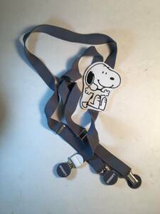 Peanuts, Snoopy suspenders, 3 strap 海外 即決