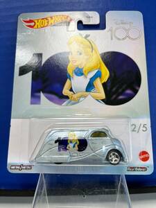 1/64 HOT WHEELS PREMIUM REAL RIDERS DISNEY 100 YEARS DECO DELIVERY 2/5 GRAY 海外 即決