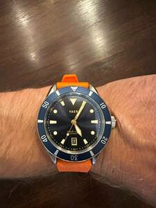 VAER DS5-Meridian Navy - Automatic 42mm Diver Watch 海外 即決