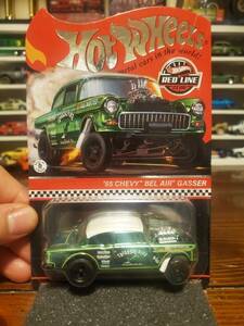 HOT WHEELS RLC 55 Chevy Bel Air Gasser Triassic-Five. Brendon Vetuskey's 55. New 海外 即決