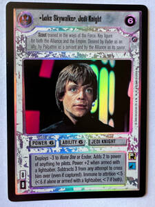 Star Wars CCG - Reflections II 2 Set - Luke Skywalker, Jedi Knight - FOIL - UR 海外 即決