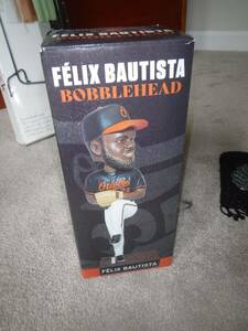 BALTIMORE ORIOLES 2023 Felix Bautista Bobblehead Figure In Box 海外 即決