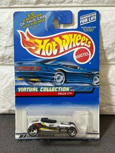 Hot Wheels Virtual Collection Cars Track T 2000 #127 White 海外 即決