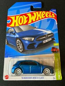 2022 Hot Wheels Blue 19 Mercedes Benz A-Class HW Hatchbacks 2/5 - 19/250 海外 即決