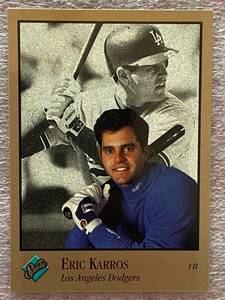 1992 Studio #45 Eric Karros Los Angeles Dodgers 海外 即決